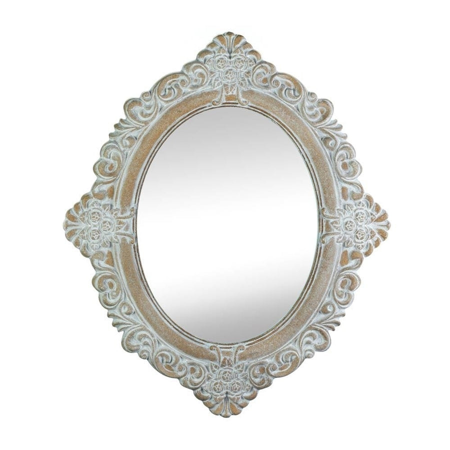 VINTAGE AMELIA TAUPE MIRROR Image 1