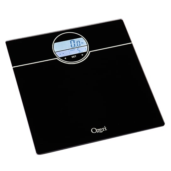 Ozeri WeightMaster Digital Scale 400 lbs BMI Weight Change Detection Glass Image 3