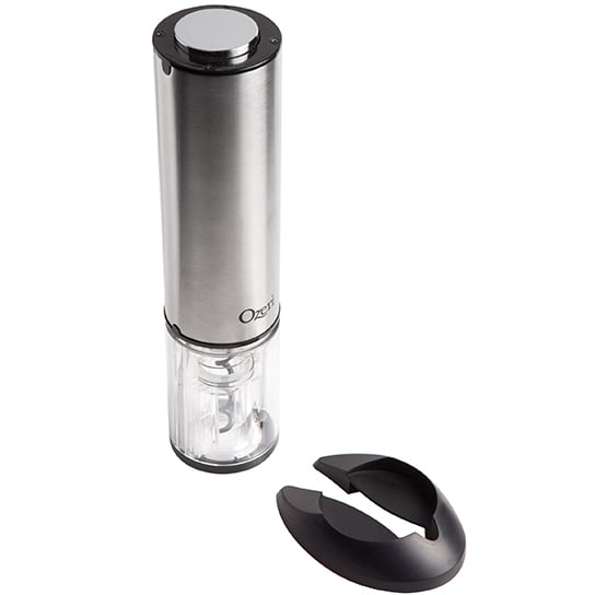 Ozeri Extravo Electric Wine Opener Stainless Steel Auto Activation Rechargeable Image 4