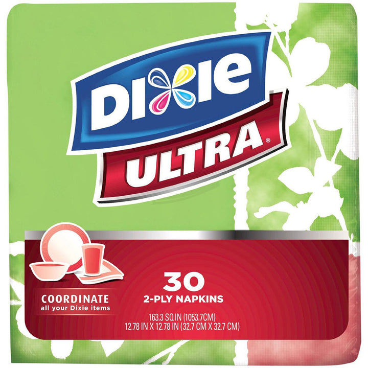 Dixie Ultra 2-Ply Party Napkins 3 Pack 90 Count Total Disposable Tableware Image 1