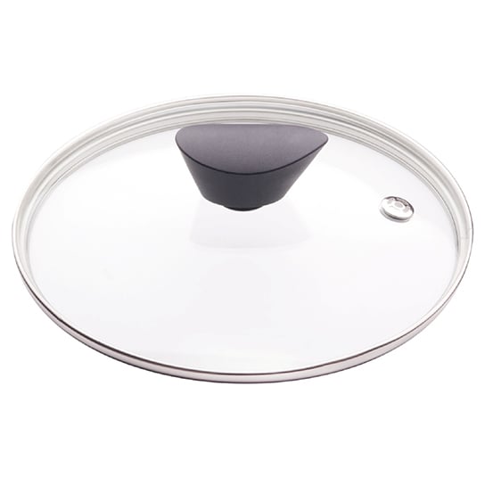 Ozeri Tempered Glass Frying Pan Lid for Earth Pans Oven Safe Dishwasher Safe Image 1