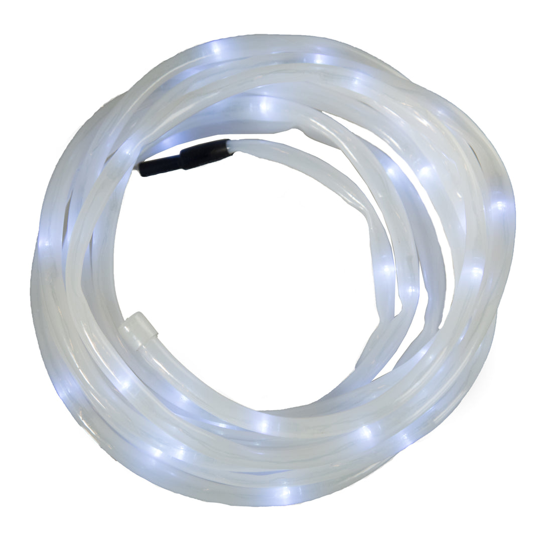 Pure Garden Solar Rope Light - 23 Feet - 50 White LED Lights Image 3