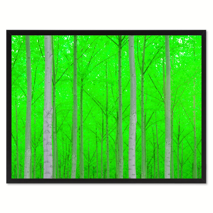 Autumn Tree Green Landscape Photo Canvas Print Pictures Frames  Wall Art Gifts Image 1