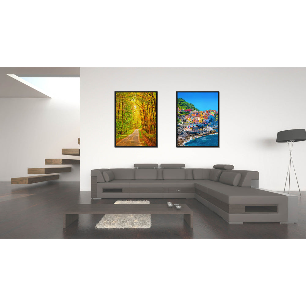 Forest Wood Landscape Photo Canvas Print Pictures Frames  Wall Art Gifts Image 2