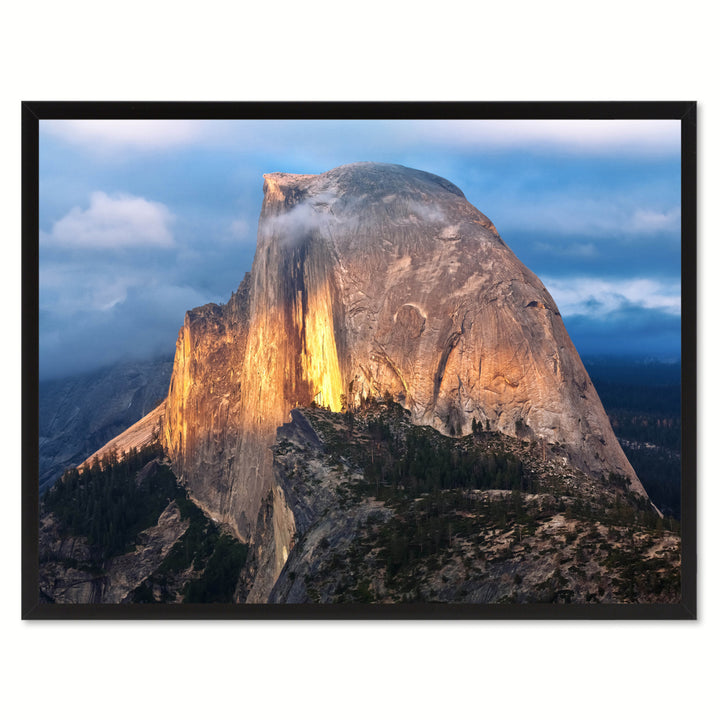 Half Dome California Landscape Photo Canvas Print Pictures Frames  Wall Art Gifts Image 1