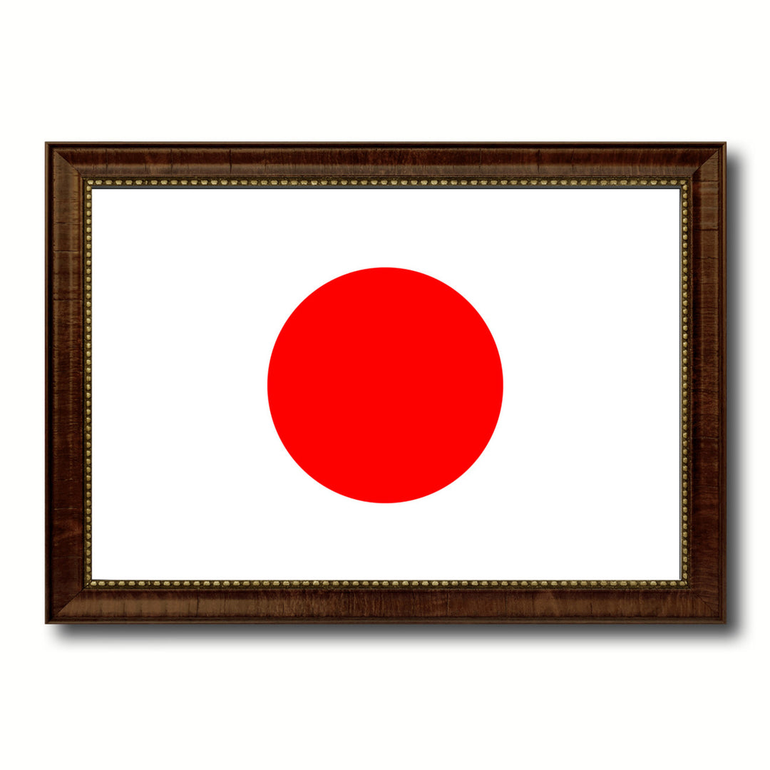 Japan Country Flag Canvas Print with Picture Frame  Gifts Wall Image 1