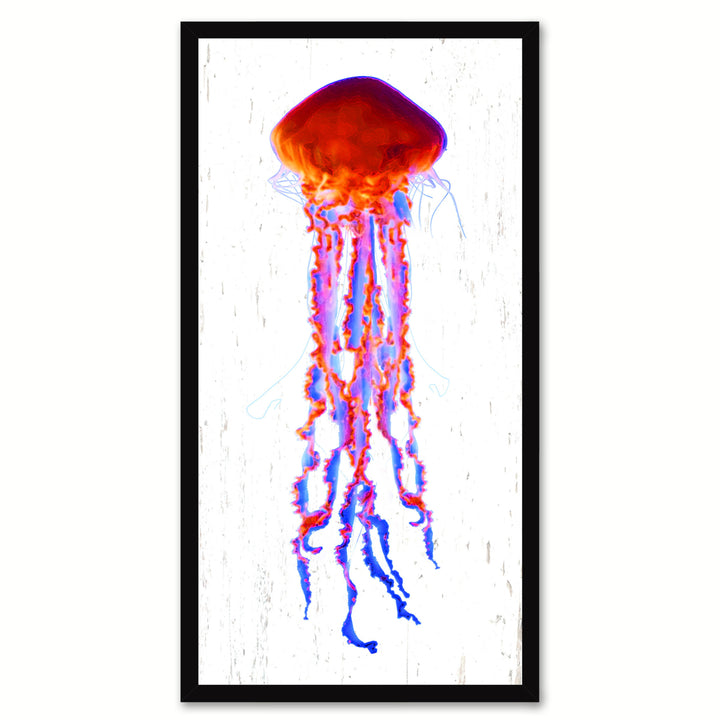 Red Jellyfish  Gifts Canvas Prints Picture Frame Wall Art 14706 Image 1