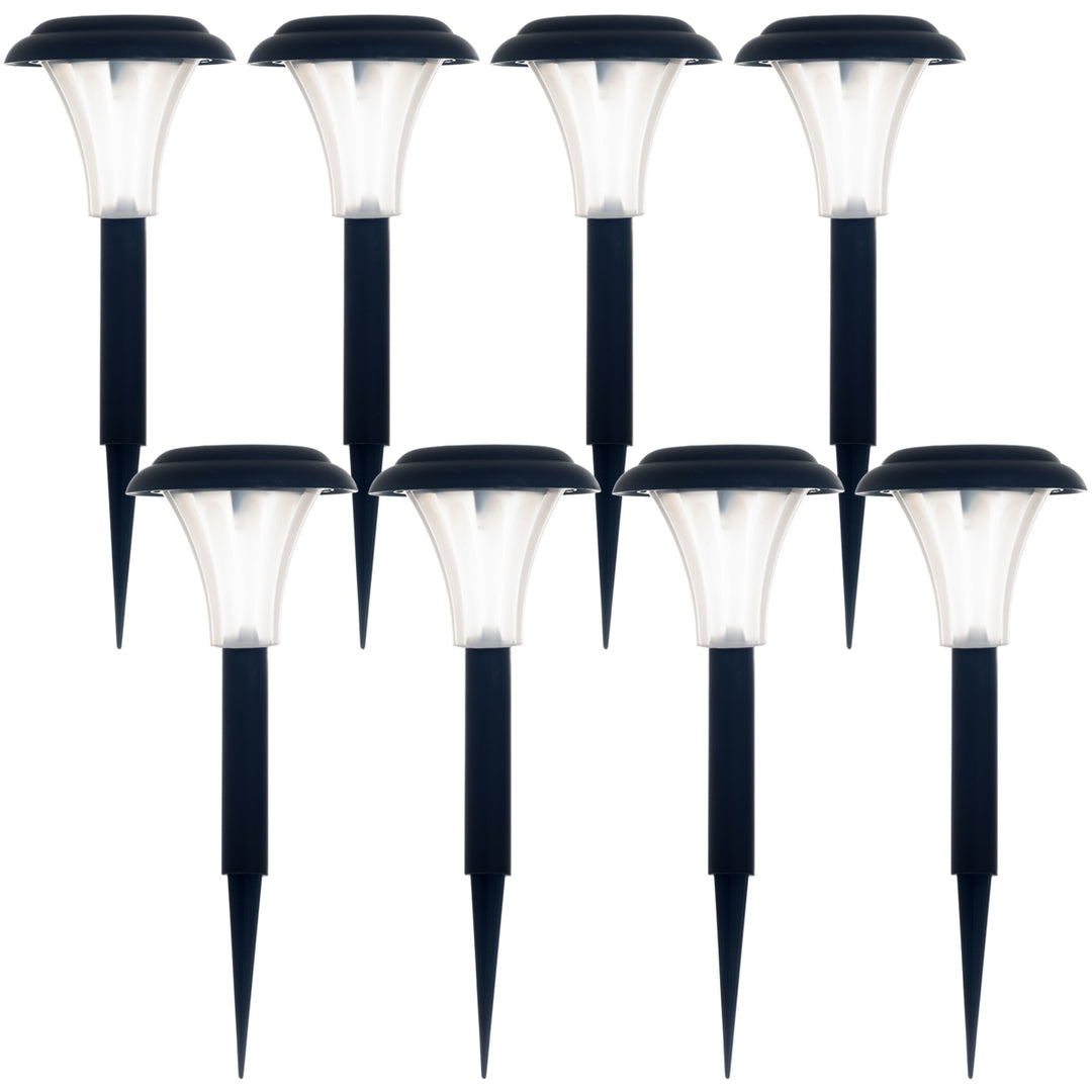 Cordless Solar Outdoor Accent Lights, Set of 8 Image 3
