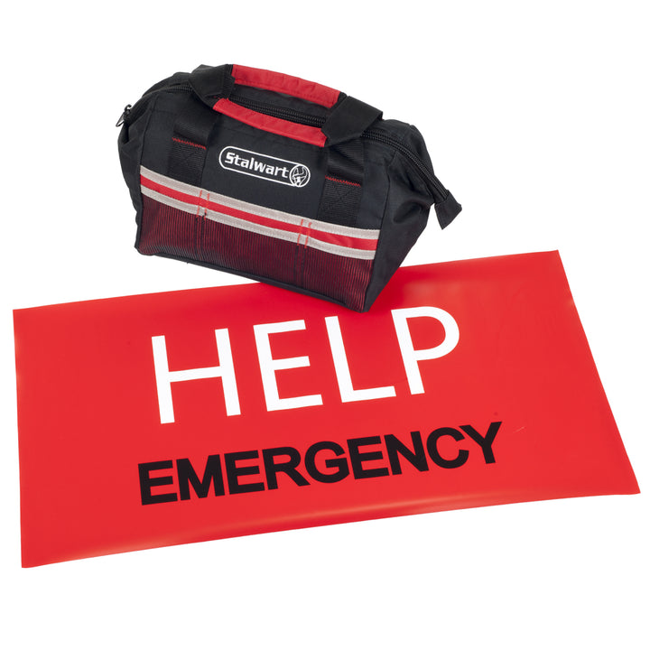 55-Piece Emergency Roadside Kit with Travel Bag Image 2