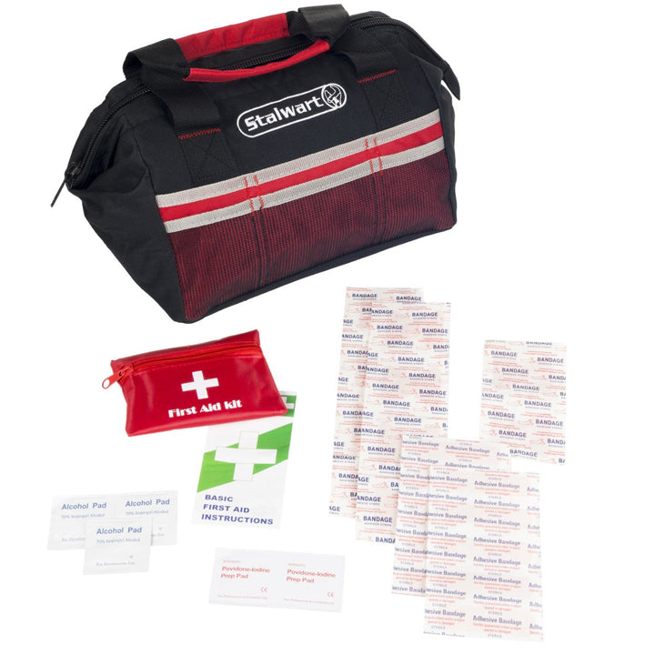 55-Piece Emergency Roadside Kit with Travel Bag Image 3