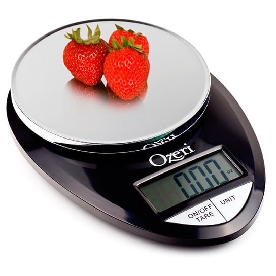 Ozeri Pro Digital Kitchen Food Scale Black 12 lbs Capacity Precision Tare Image 2