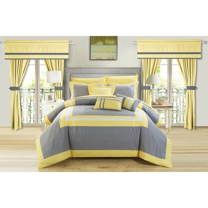 Chic Home 20-Piece Bertran Complete Master Bedroom Set and Comforter Set Image 4
