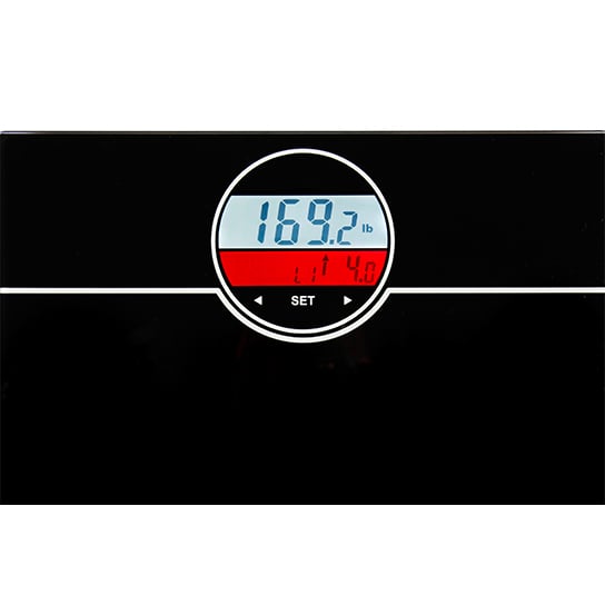 Ozeri WeightMaster Digital Scale 400 lbs BMI Weight Change Detection Glass Image 5