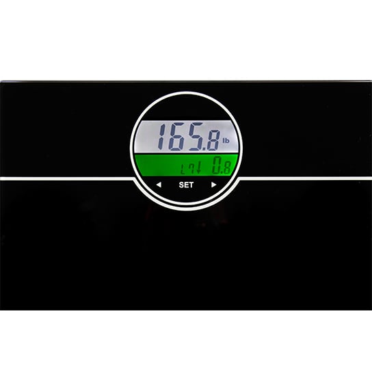 Ozeri WeightMaster Digital Scale 400 lbs BMI Weight Change Detection Glass Image 7