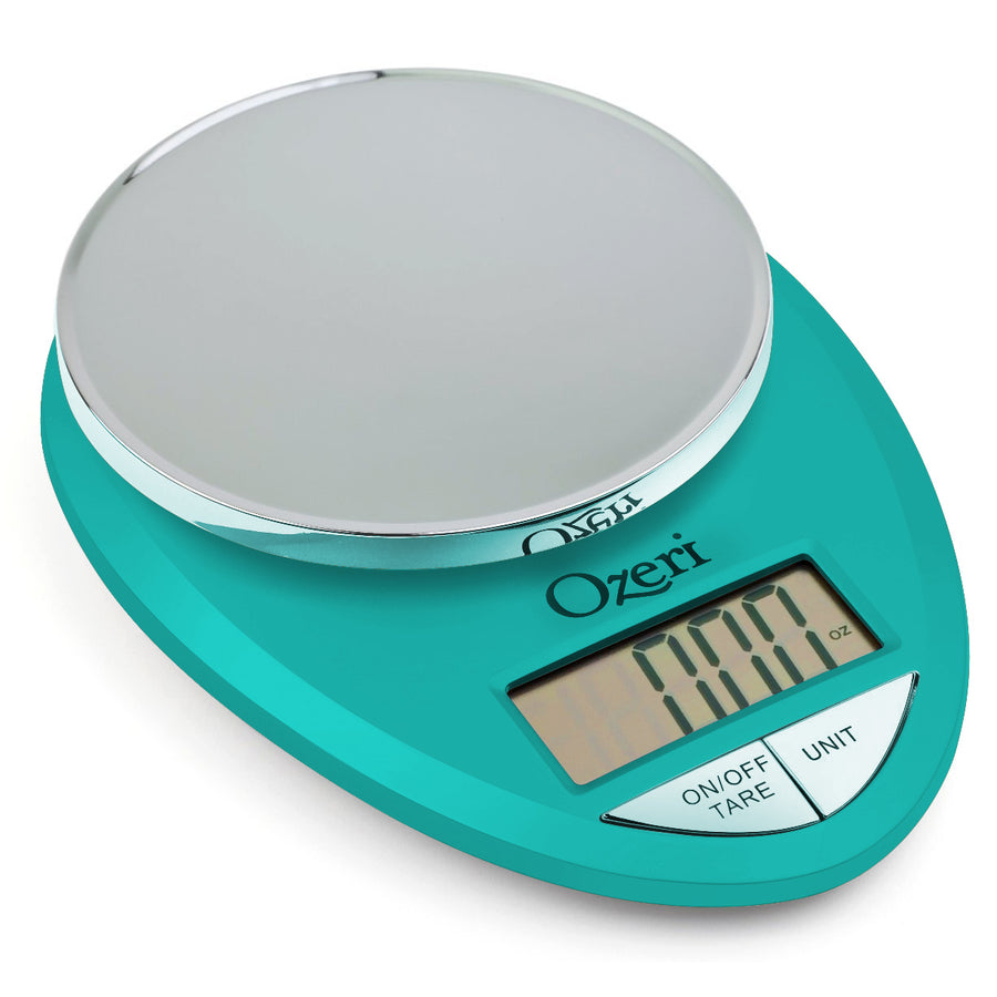 Ozeri Pro Digital Kitchen Food Scale Chrome 0.05 oz to 12 lbs 1g to 5.4kg Image 1