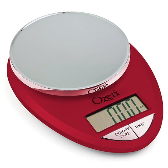 Ozeri Pro Digital Kitchen Food Scale Chrome 0.05 oz to 12 lbs 1g to 5.4kg Image 1