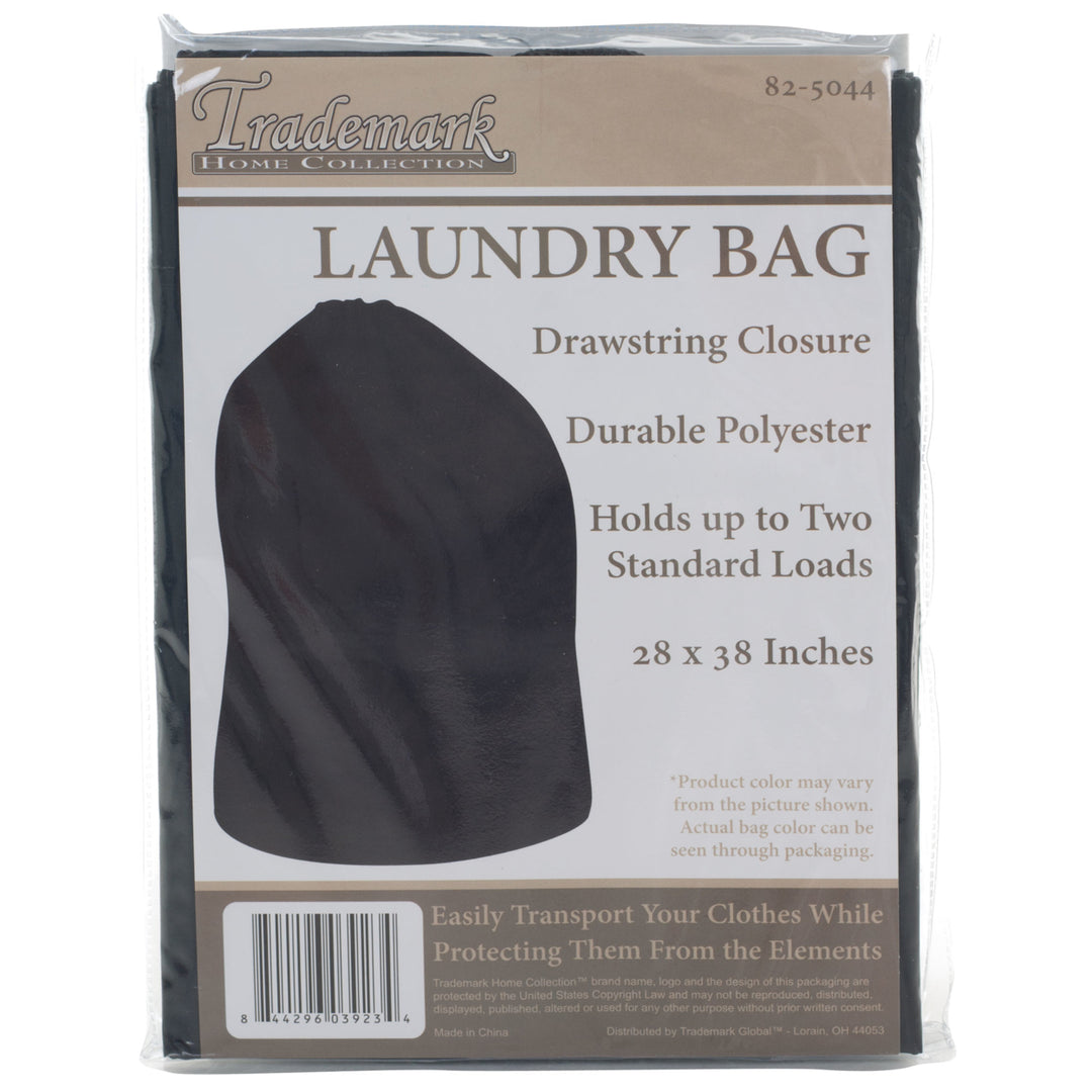 Heavy Duty Jumbo Nylon Laundry Bag Black 28x38 Inches Rip Tear Resistant Image 4