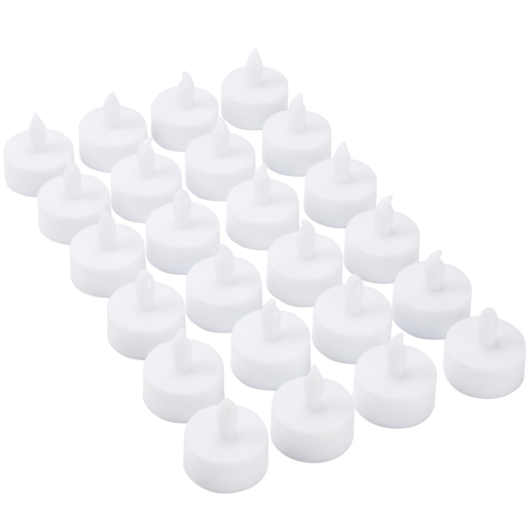 24 Piece LED Tea Light Candle Set Image 3