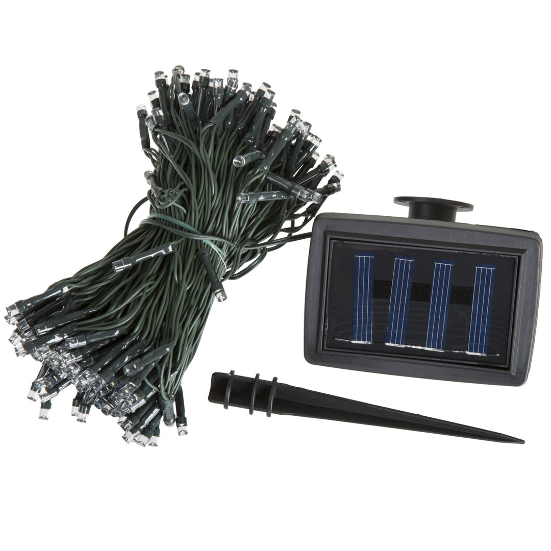 Outdoor Solar LED String Lights - 72 Feet - 200 LED Lights Tree Garden Decor Image 3