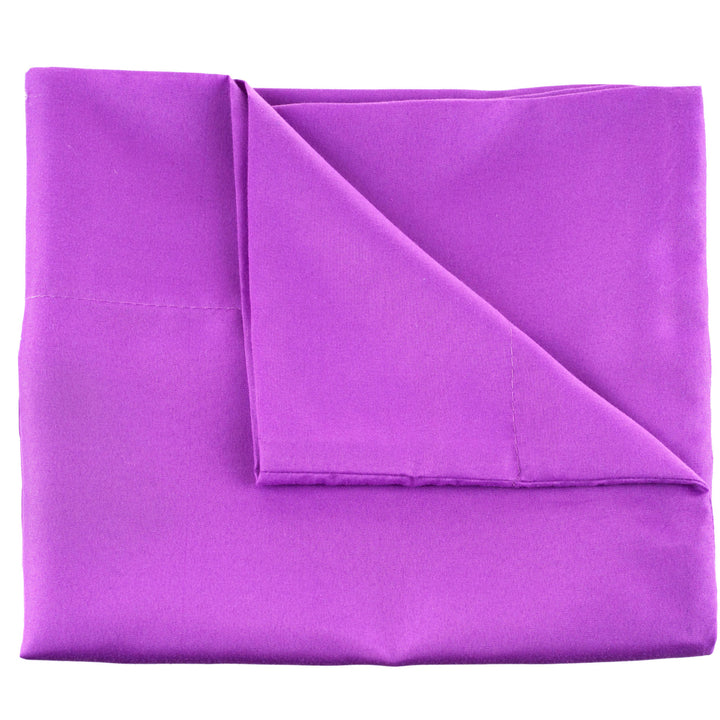 Lavish Home Series 1200 3 Piece Twin Sheet Set - Purple Image 3