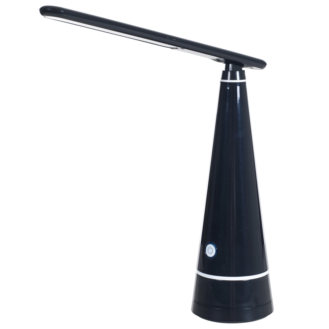 Lavish Home Contemporary LED Desk Lamp - Black Image 3
