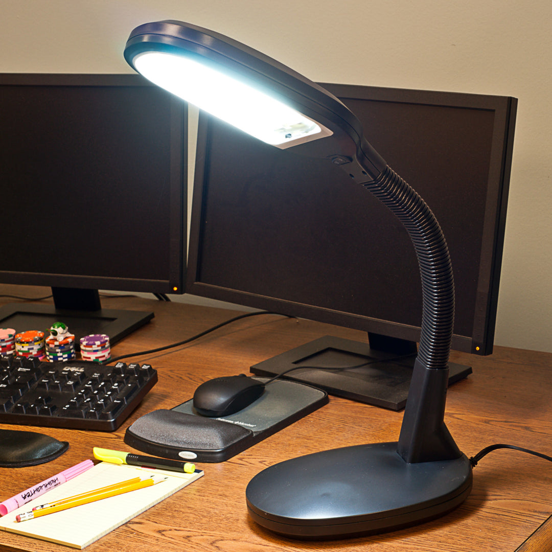 Lavish Home Sunlight Desk Lamp - Black Image 3