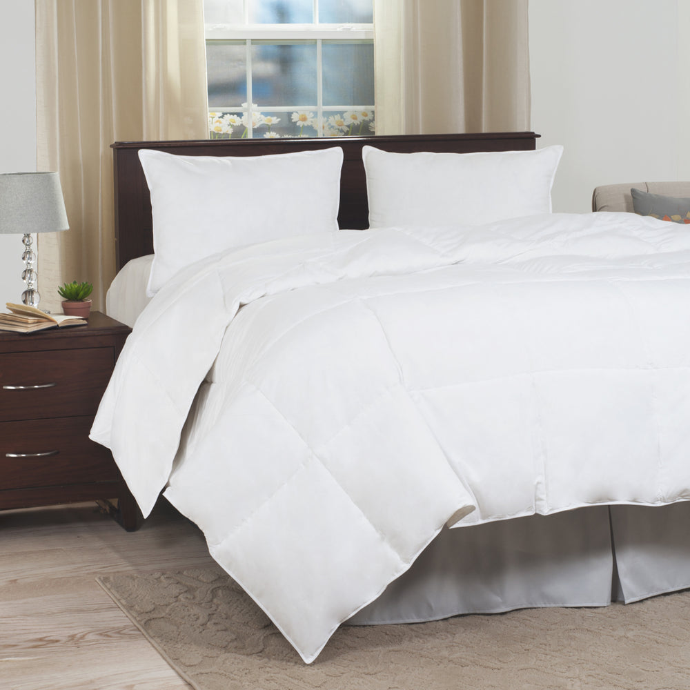 Lavish Home Down Alternative Comforter Twin Ultra-Soft Hypoallergenic Microfiber Image 2