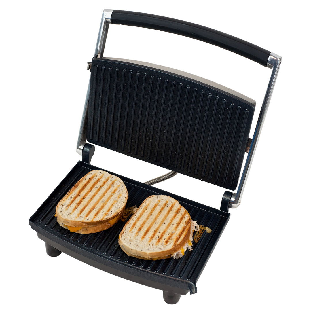 Chef Buddy Grill and Panini Press - Non-Stick Image 1