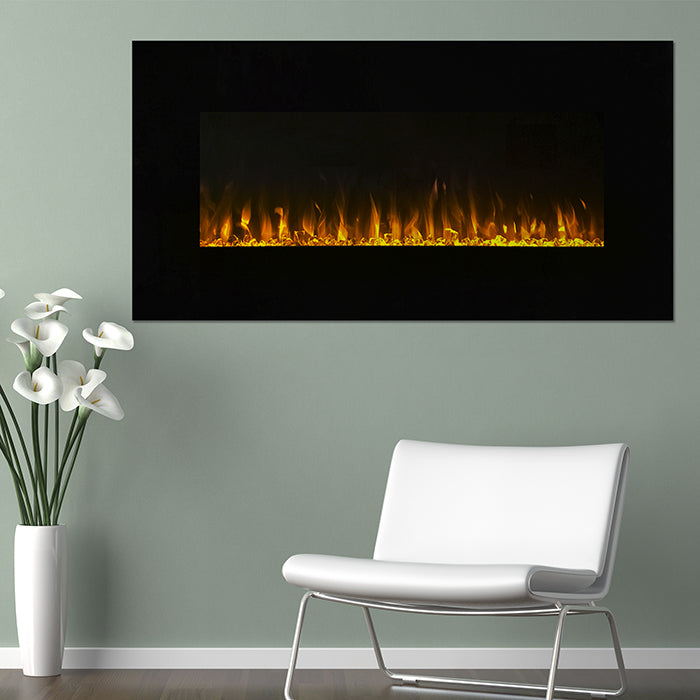 Northwest LED Fire and Ice Electric Fireplace with Remote - 36 Inch Image 1