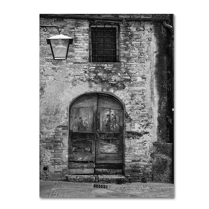 Moises Levy San Gimignano Door 14 x 19 Canvas Art Image 1