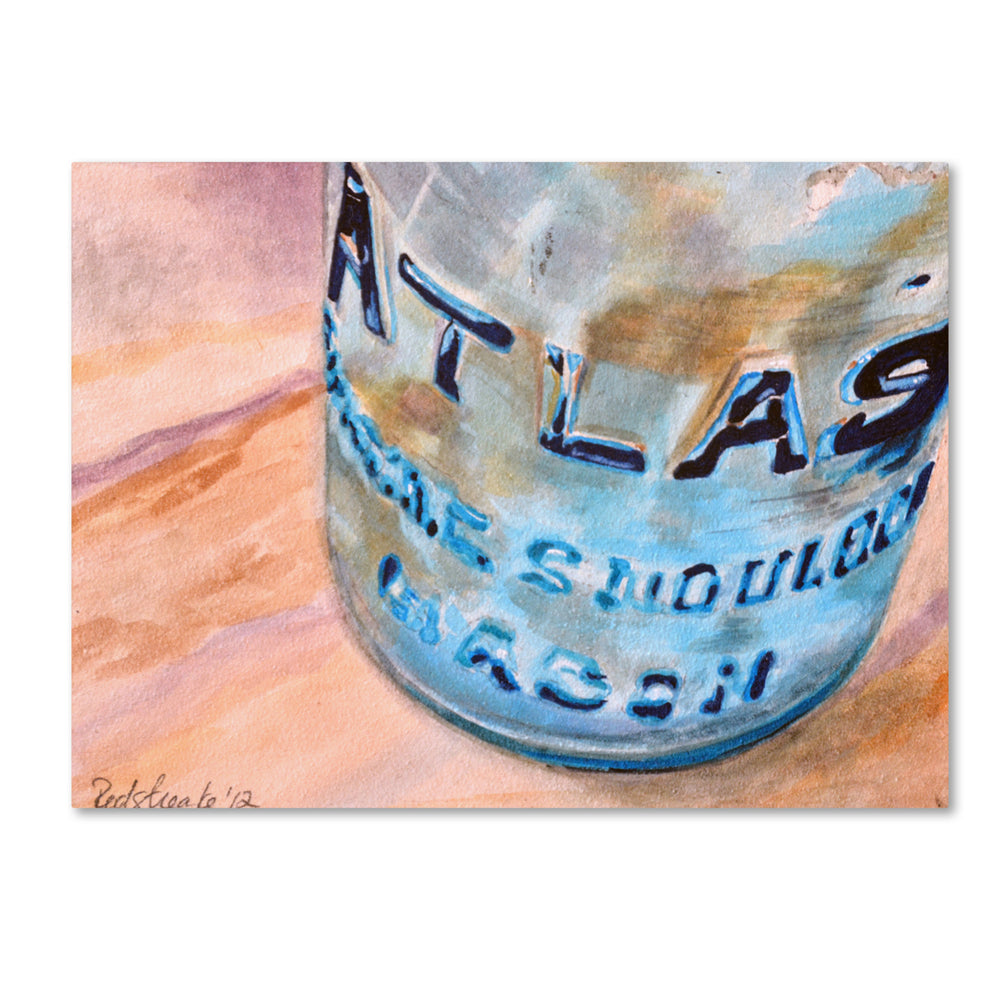 Jennifer Redstreake Atlas Jar 14 x 19 Canvas Art Image 2