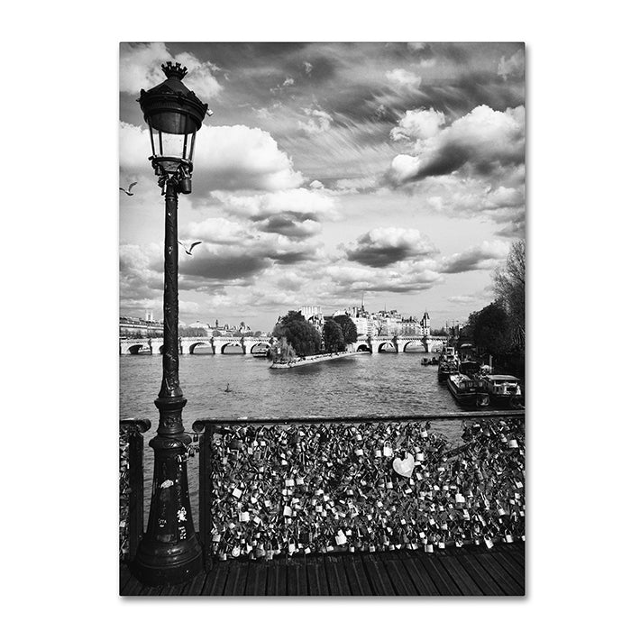 Philippe Hugonnard Pont des Arts Paris 14 x 19 Canvas Art Image 1