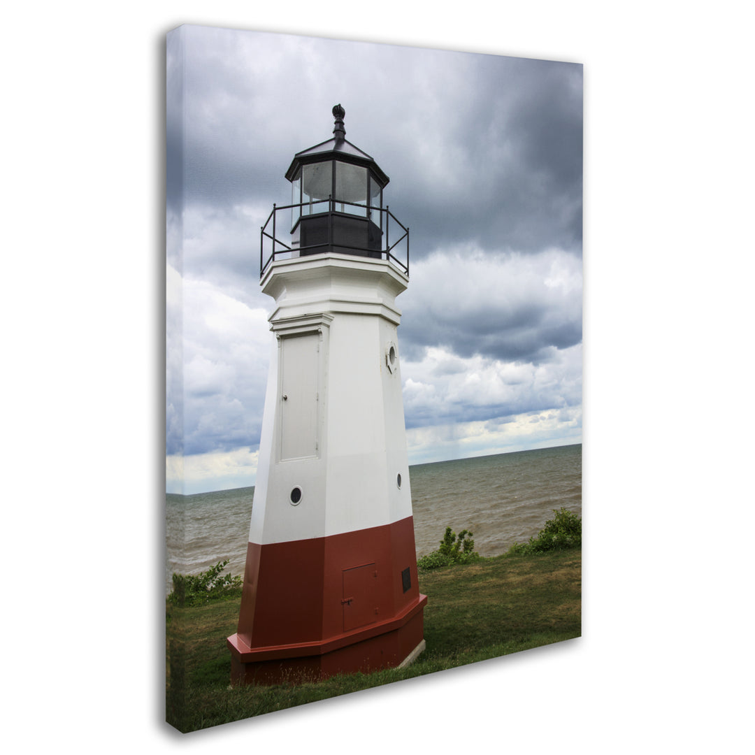 Kurt Shaffer Vermillion Ohio Lighthouse 14 x 19 Canvas Art Image 3