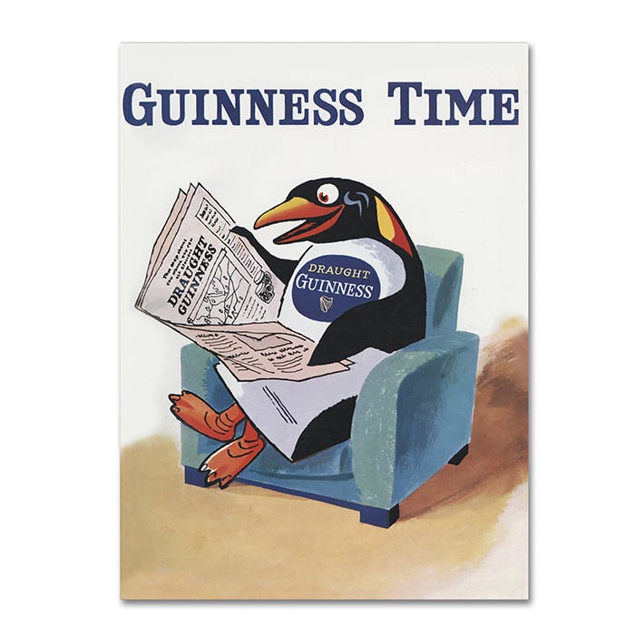 Guinness Brewery Guinness Time II 14 x 19 Canvas Art Image 1