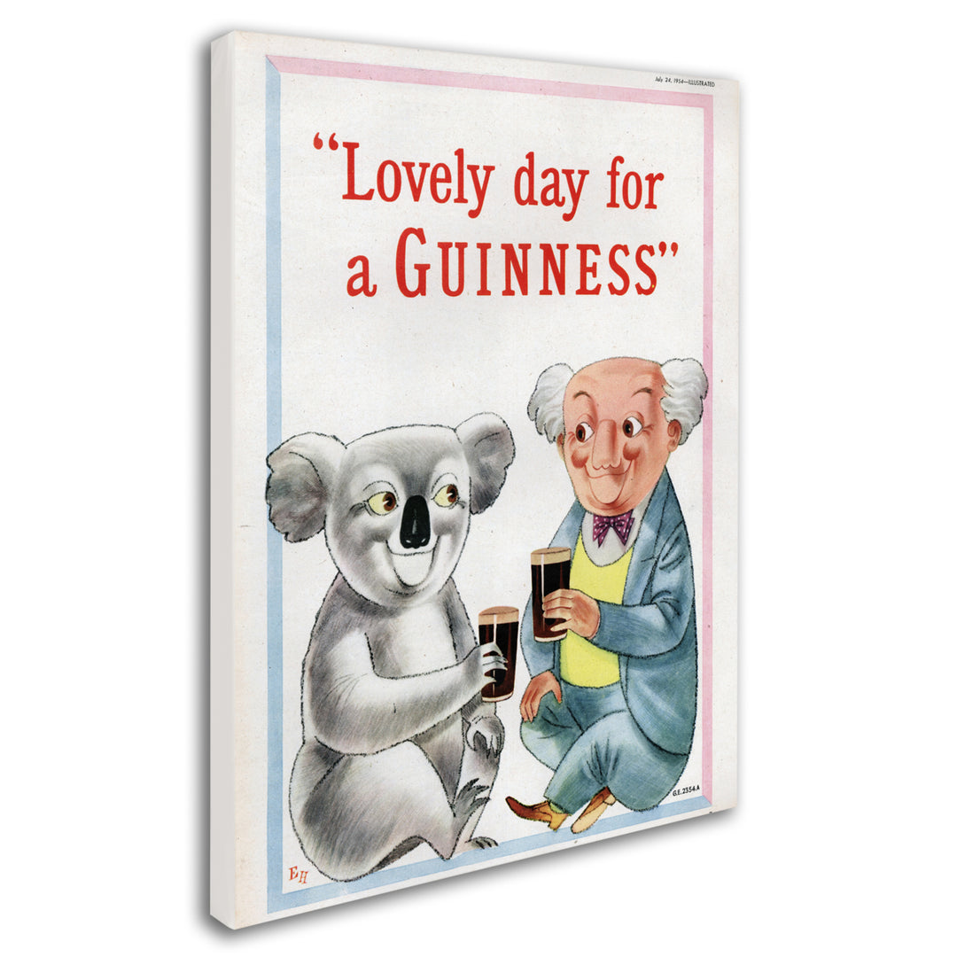 Guinness Brewery Lovely Day For A Guinness XII 14 x 19 Canvas Art Image 3