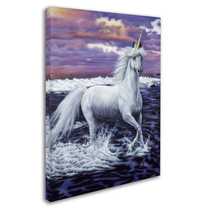 Jenny Newland Unicorn 14 x 19 Canvas Art Image 3