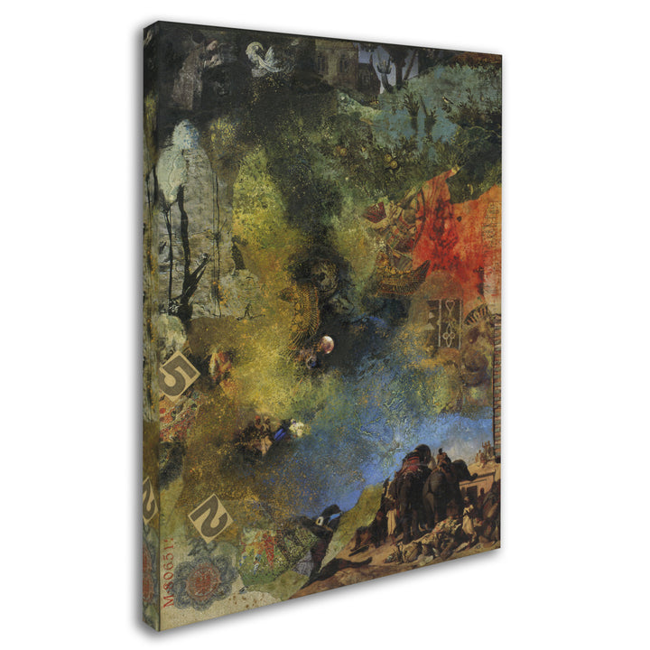 Nick Bantock Elephants 14 x 19 Canvas Art Image 3