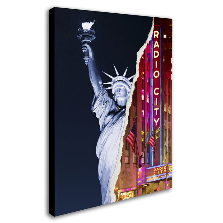 Philippe Hugonnard Liberty Night 14 x 19 Canvas Art Image 3