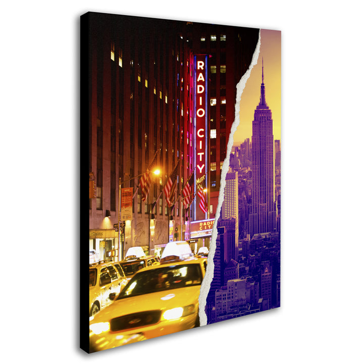 Philippe Hugonnard Manhattan Buildings 14 x 19 Canvas Art Image 3