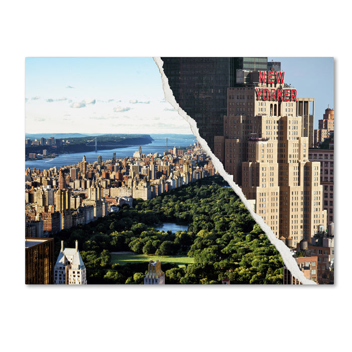 Philippe Hugonnard Central Park View 14 x 19 Canvas Art Image 1