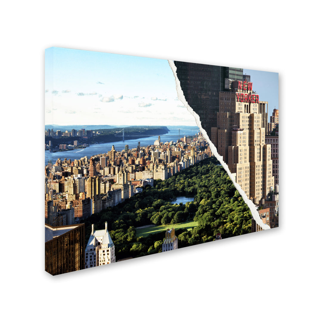 Philippe Hugonnard Central Park View 14 x 19 Canvas Art Image 3