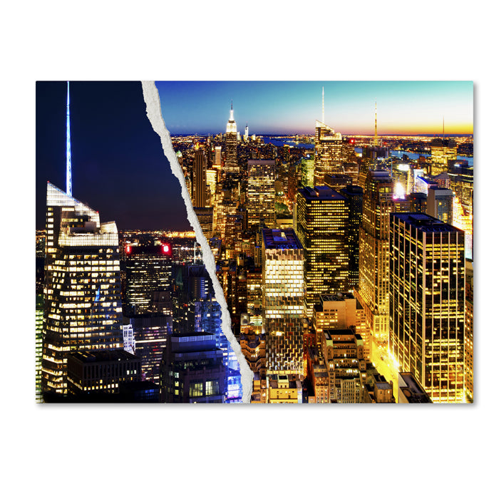 Philippe Hugonnard City Lights 14 x 19 Canvas Art Image 1