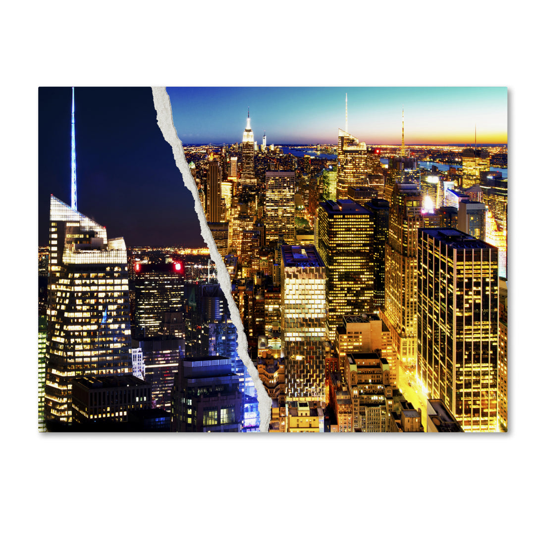 Philippe Hugonnard City Lights 14 x 19 Canvas Art Image 2