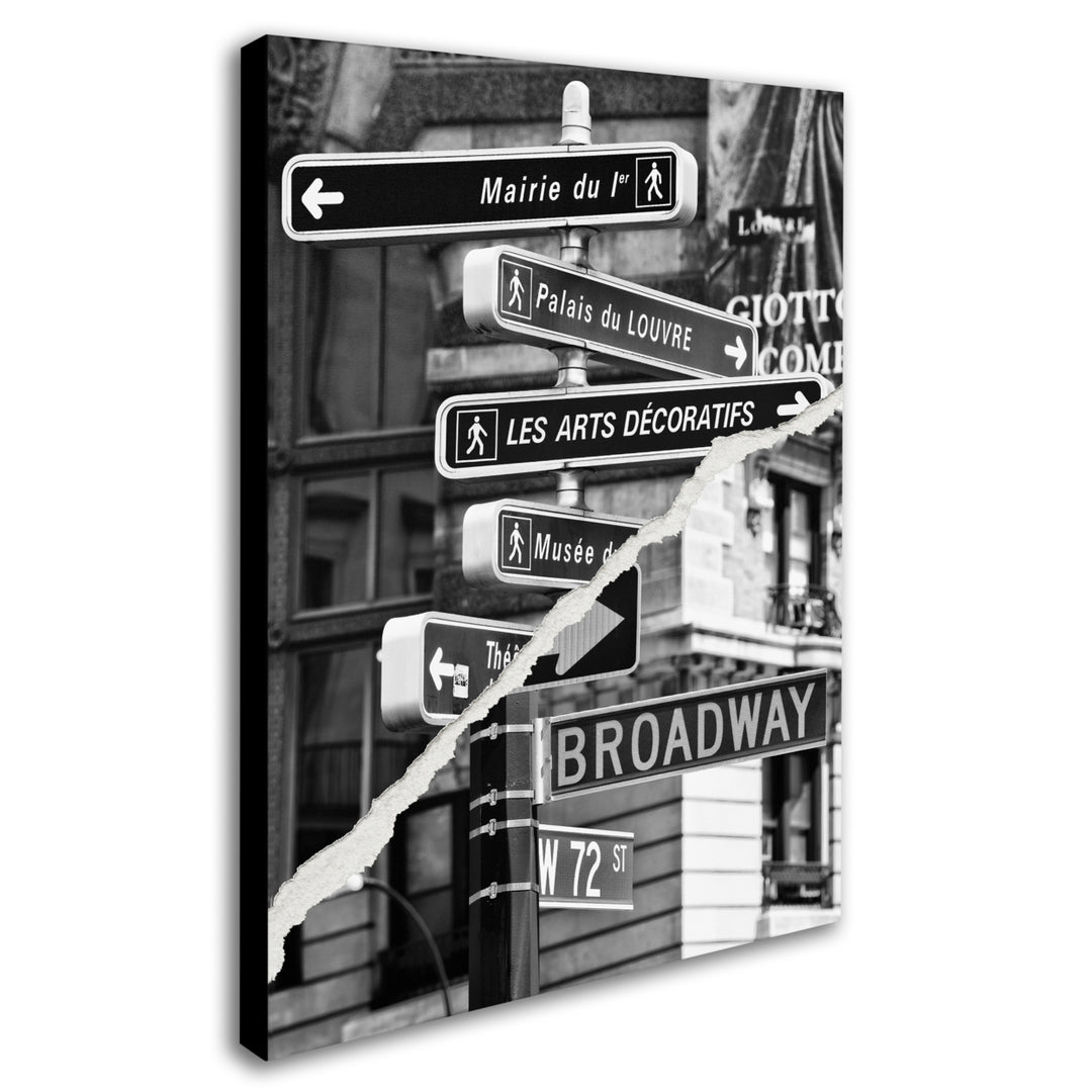 Philippe Hugonnard The Louvre or Broadway 14 x 19 Canvas Art Image 3
