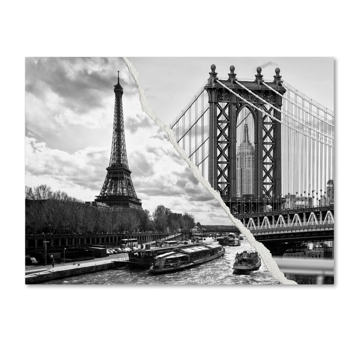 Philippe Hugonnard Crossing the River 14 x 19 Canvas Art Image 2