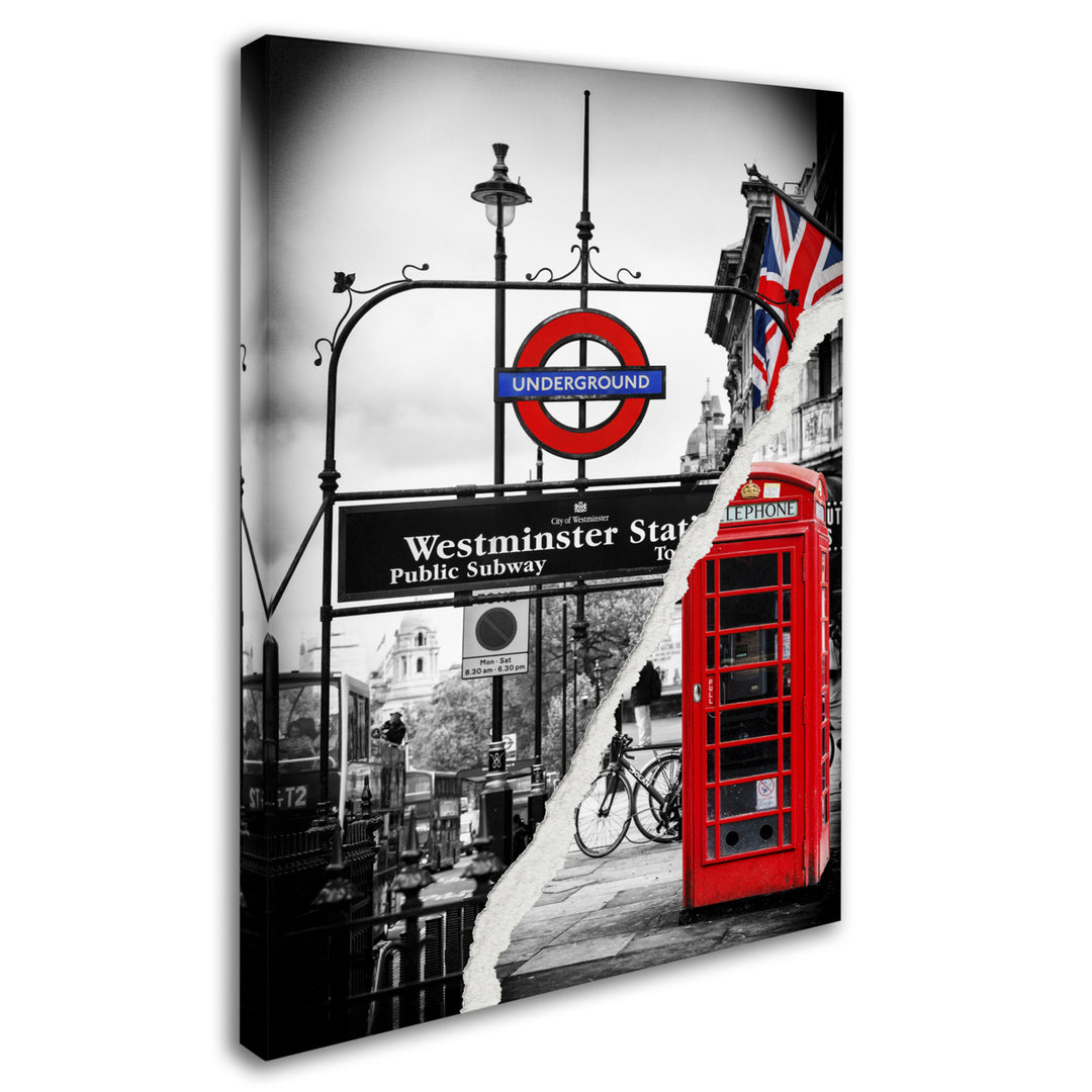 Philippe Hugonnard Westminster Station 14 x 19 Canvas Art Image 3