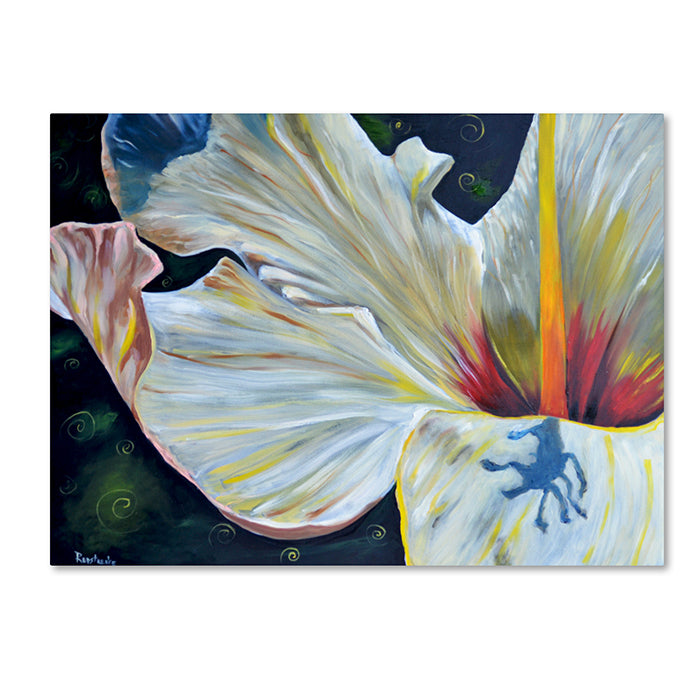 Jennifer Redstreake Hibiscus 14 x 19 Canvas Art Image 1