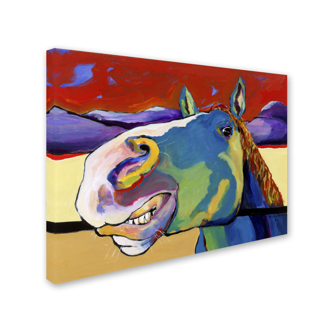 Pat Saunders-White Eye to Eye 14 x 19 Canvas Art Image 3