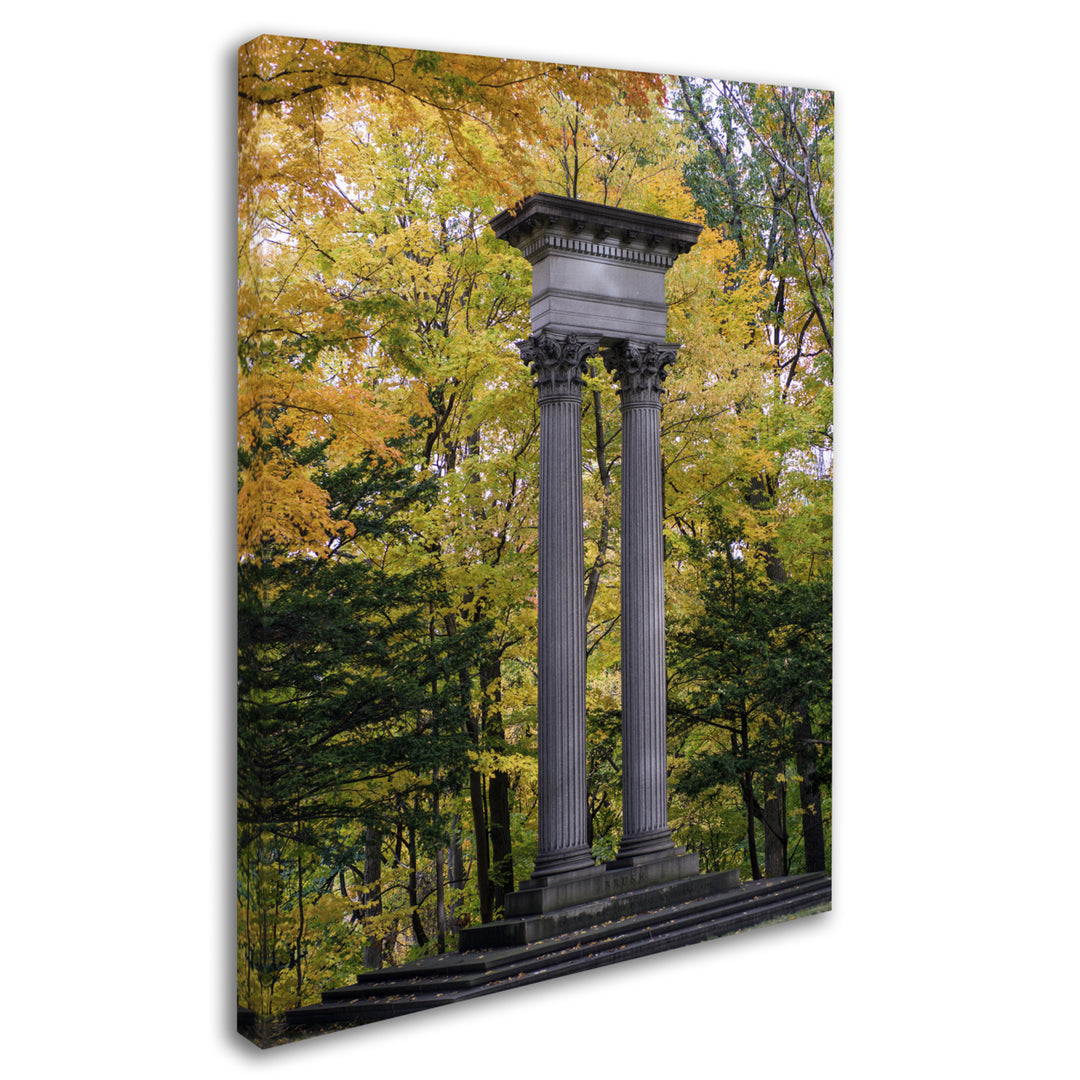 Kurt Shaffer Autumn Columns 14 x 19 Canvas Art Image 3