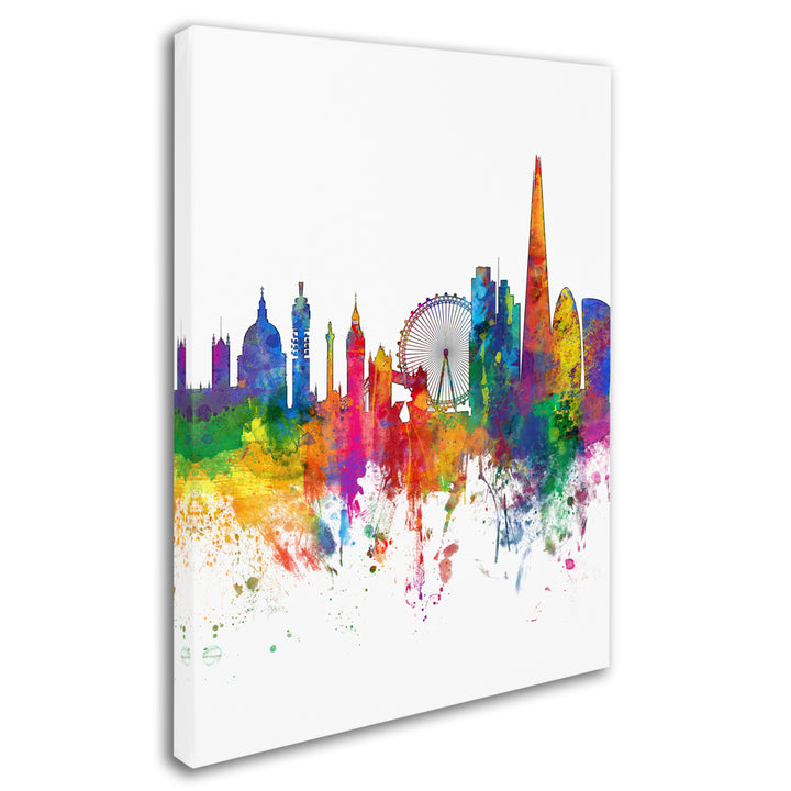 Michael Tompsett London England Skyline Tall 14 x 19 Canvas Art Image 3